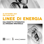 Linee di Energia 2021: riflessioni sull’immagine fotografica in diretta streaming